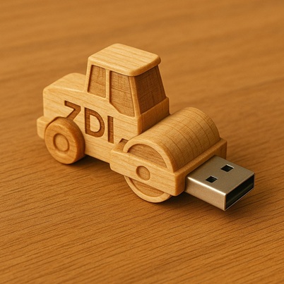 Pendrive drewniany 3